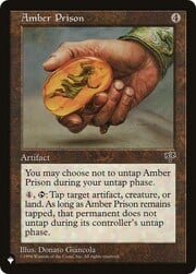 Amber Prison The List
