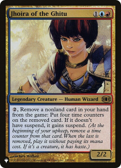Jhoira of the Ghitu Card Front