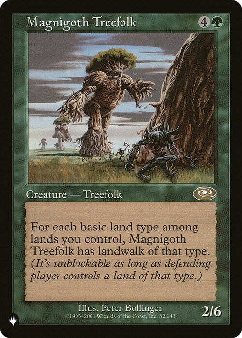 Magnigoth Treefolk Card Front