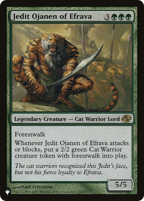 Jedit Ojanen of Efrava Card Front