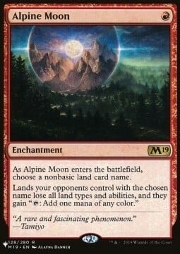 Alpine Moon Card Front