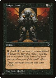 Imps' Taunt The List