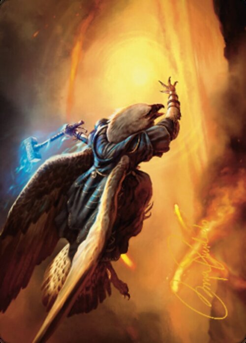 Art Series: Battlewing Mystic Card Front