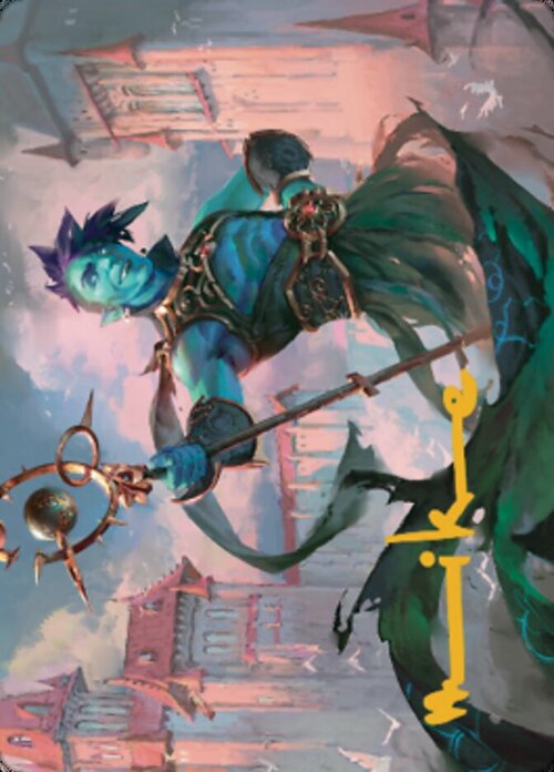 Art Series: Haughty Djinn Card Front