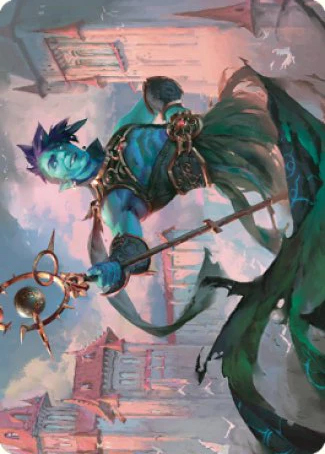 Art Series: Haughty Djinn Card Front