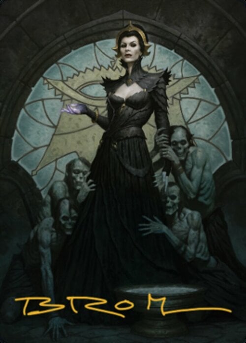 Art Series: Liliana of the Veil Card Front