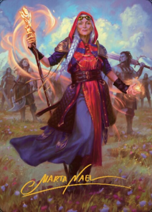 Art Series: Jaya, Fiery Negotiator Card Front