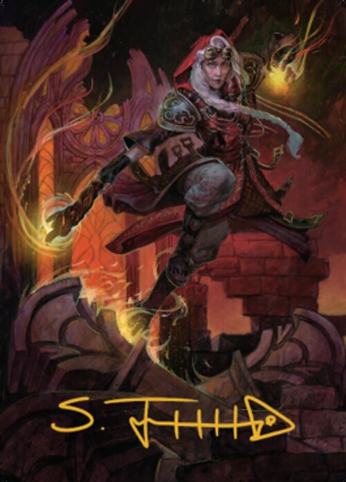 Art Series: Jaya, Fiery Negotiator Card Front