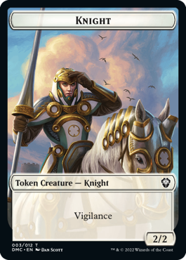 Knight // Zombie Card Front