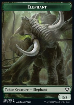 Elephant // Treasure Card Front
