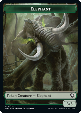 Elephant // Treasure Card Front