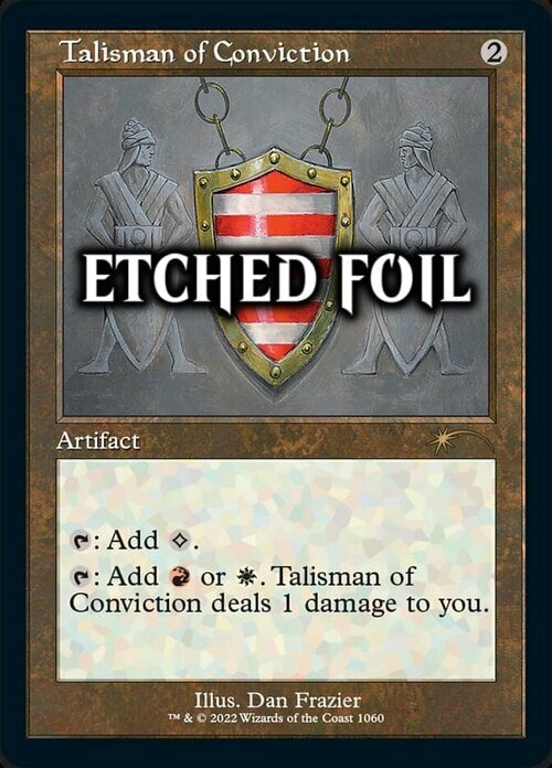 Talisman of Conviction Card Front