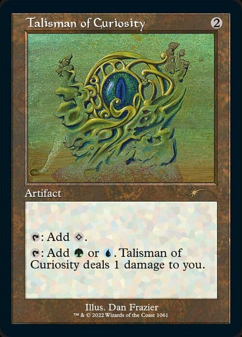 Talisman of Curiosity Card Front