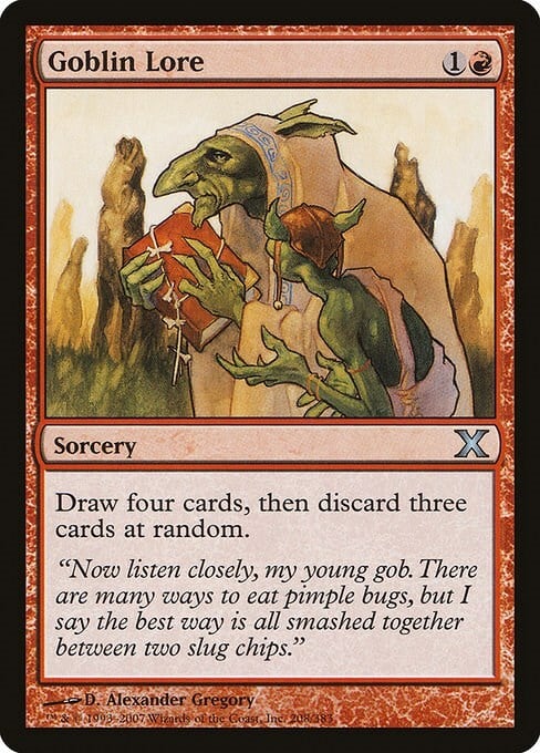 Goblin Lore Card Front