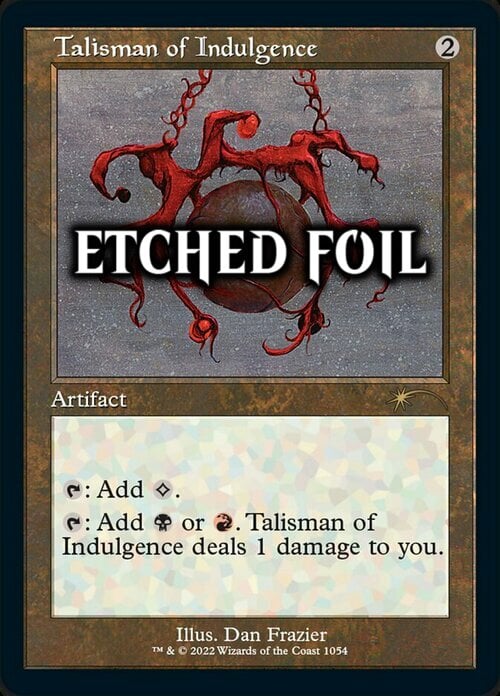 Talisman of Indulgence Card Front