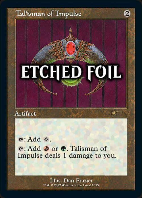 Talisman of Impulse Card Front