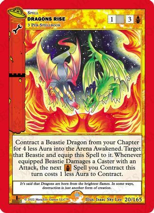 Dragons Rise Card Front