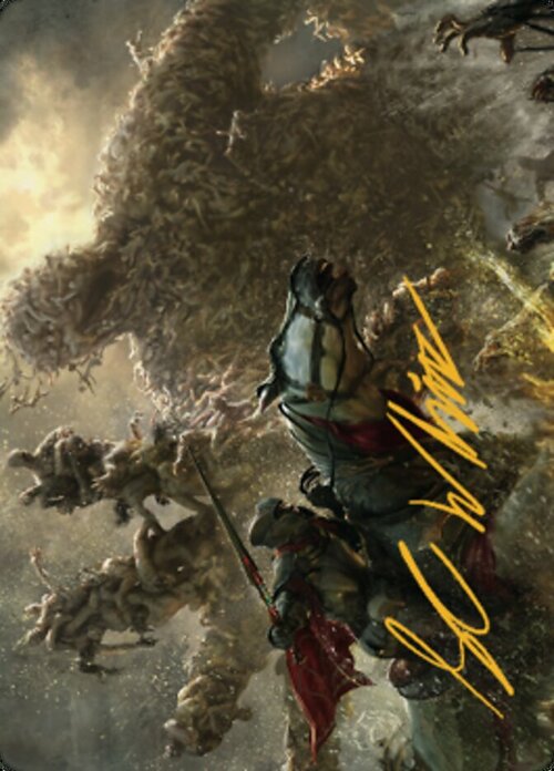 Art Series: Writhing Necromass Card Front