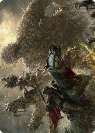 Art Series: Writhing Necromass Card Front