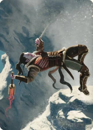 Art Series: Balduvian Berserker Card Front