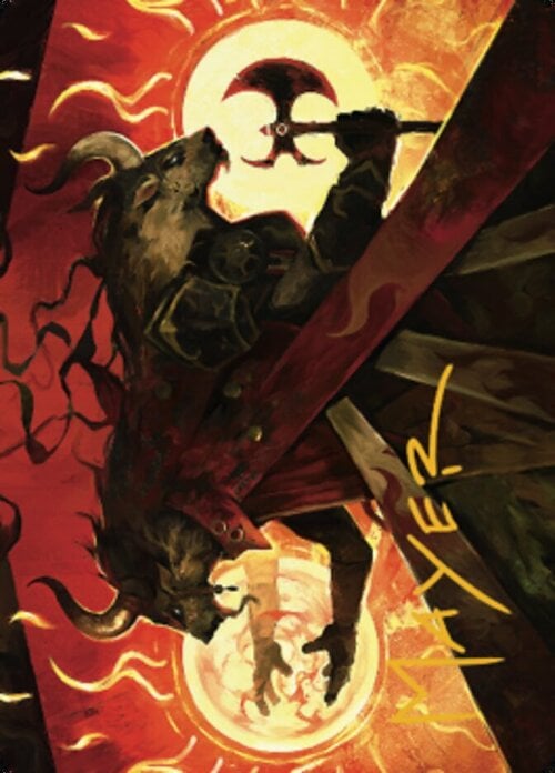 Art Series: Hurloon Battle Hymn Card Front