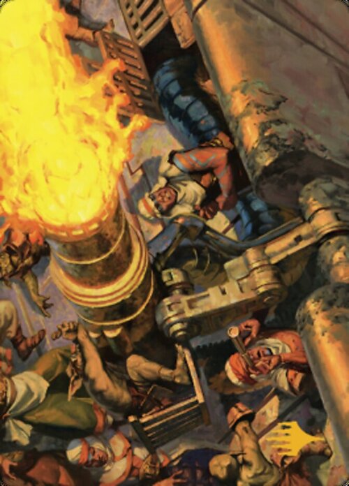 Art Series: Mana Cannons Card Front