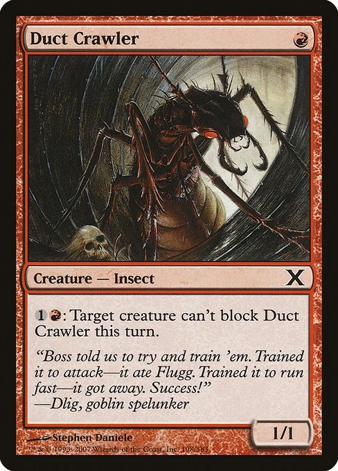 Duct Crawler Card Front