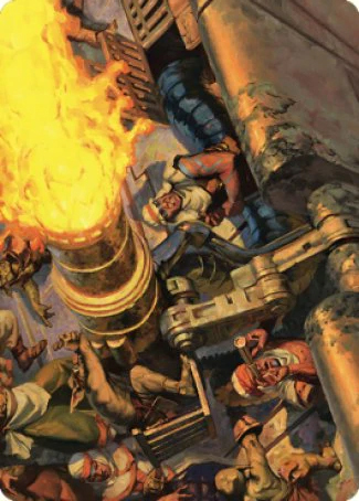 Art Series: Mana Cannons Card Front