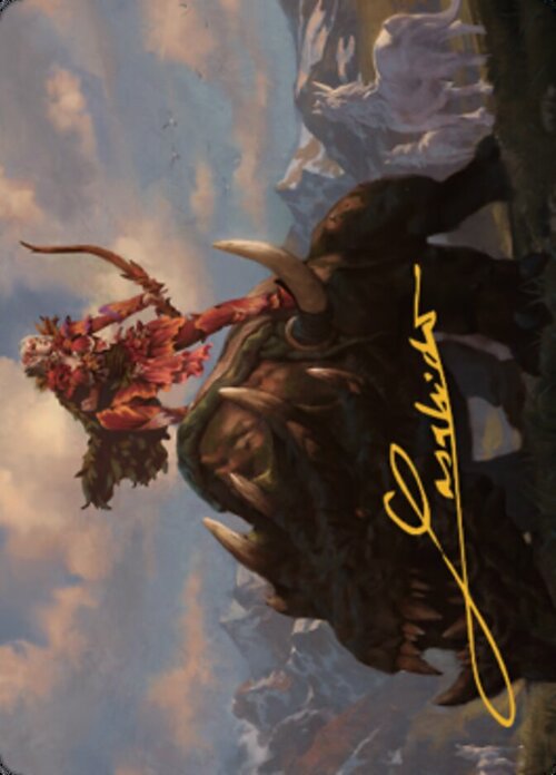 Art Series: Meria's Outrider Card Front