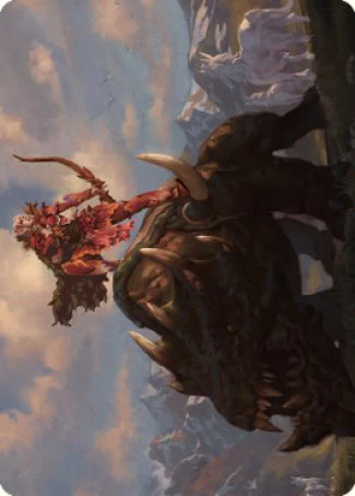 Art Series: Meria's Outrider Card Front