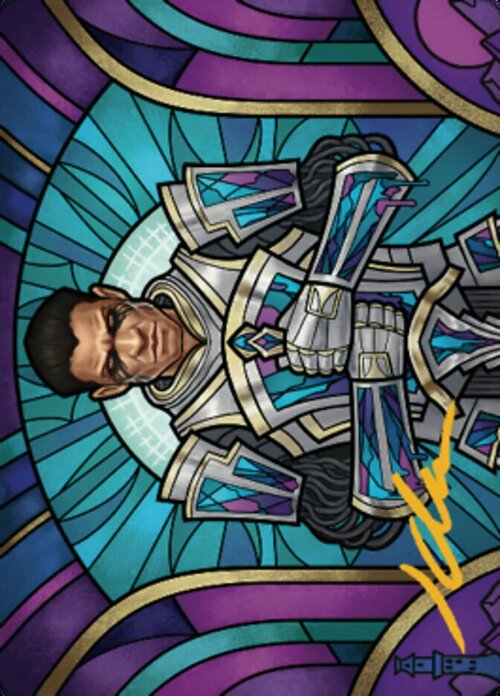 Art Series: Aron, Benalia's Ruin Card Front