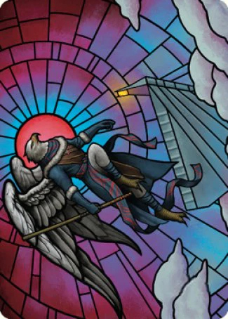 Art Series: Balmor, Battlemage Captain Card Front