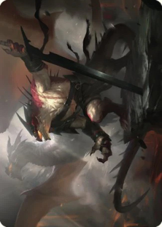 Art Series: Rivaz of the Claw Card Front