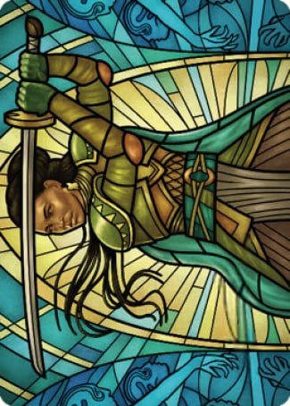 Art Series: Shanna, Purifying Blade Card Front