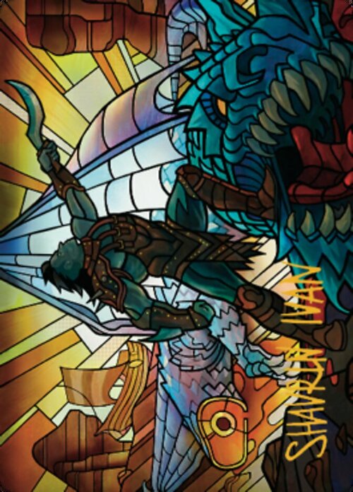 Art Series: Astor, Bearer of Blades Card Front