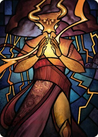 Art Series: Najal, the Storm Runner Card Front