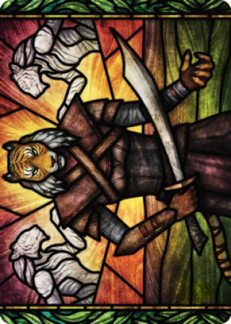 Art Series: Zar Ojanen, Scion of Efrava Card Front