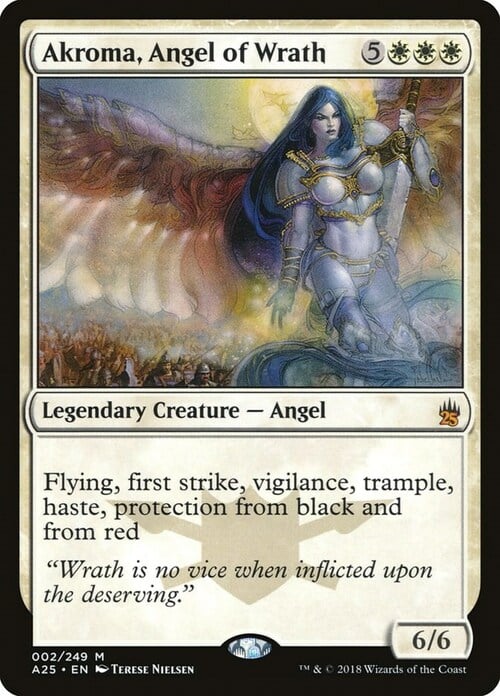Akroma, ángel de ira Frente