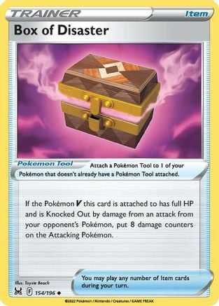 Box of Disaster Card Front