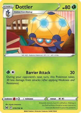 Dottler [Barrier Attack] Card Front