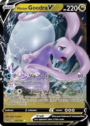 Hisuian Goodra V Card Front