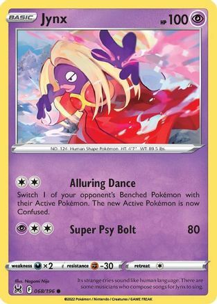 Jynx [Alluring Dance | Super Psy Bolt] Card Front