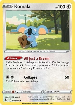 Komala [All Just a Dream | Collapse] Card Front
