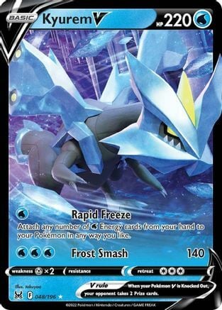 Kyurem V Card Front