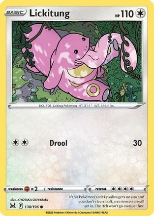 Lickitung [Drool] Card Front