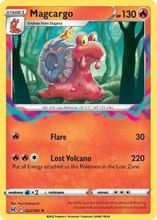 Magcargo [Flare | Lost Volcano] Card Front