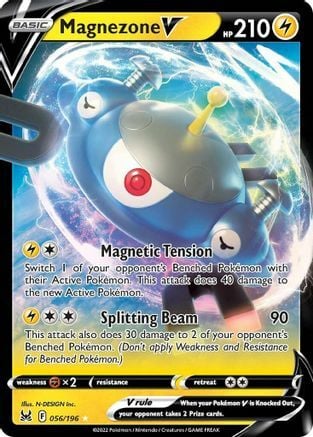 Magnezone V [Magnetic Tension | Splitting Beam] Card Front
