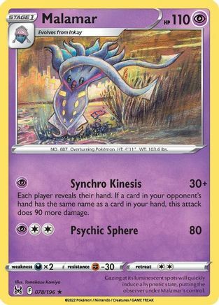 Malamar [Synchrokinesis | Psychic Sphere] Card Front