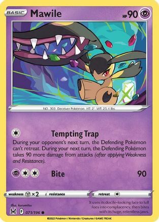 Mawile [Tempting Trap | Bite] Frente