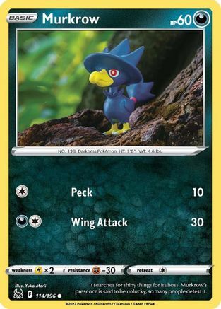 Murkrow Card Front